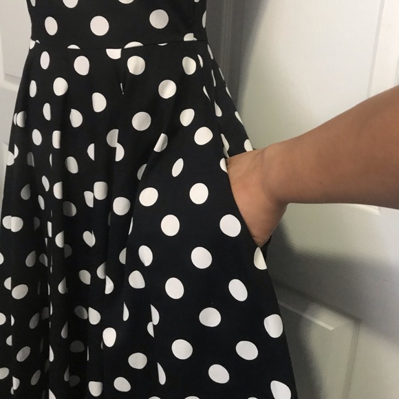 Varga Polka Dot Dress - Picture 3 of 11